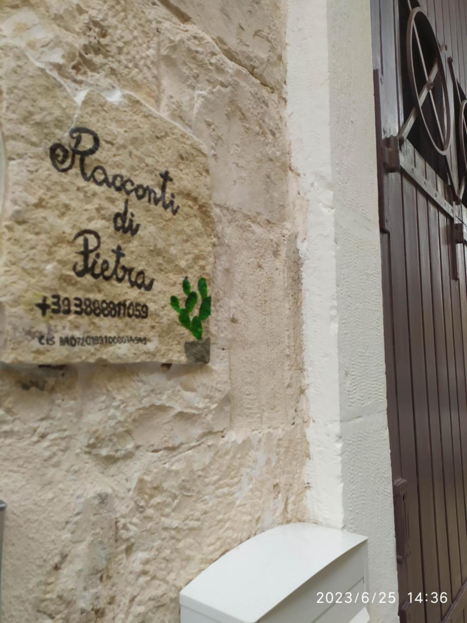 Racconti Di Pietra Bed & Breakfast Conversano Dış mekan fotoğraf